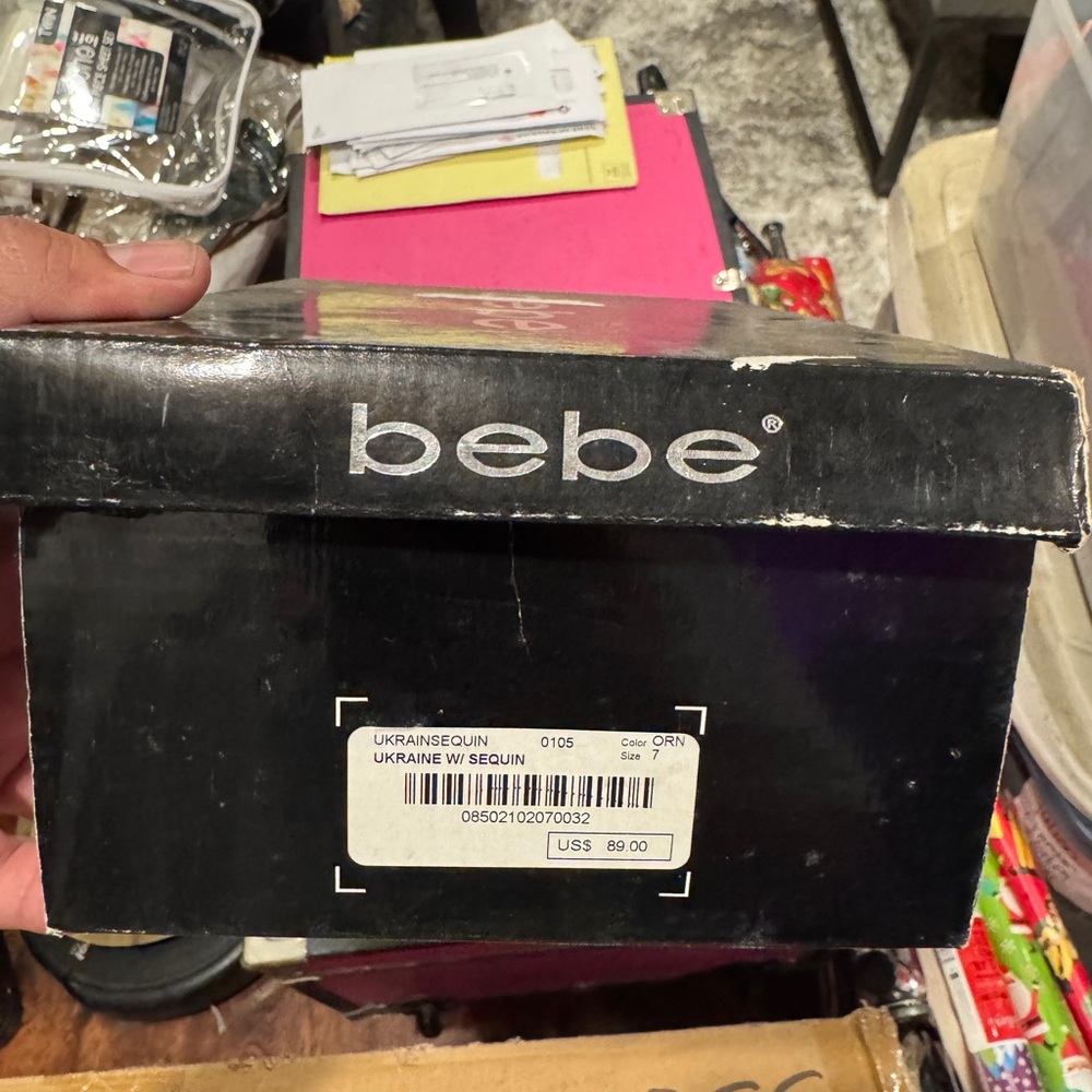 Frederick's Pink Strap Square Toe Backless Sandals - image 8